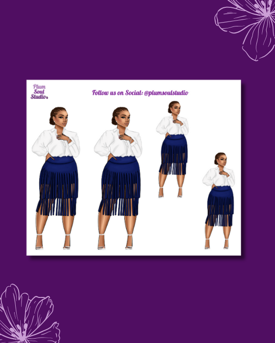 Myra Mini Sticker Sheet