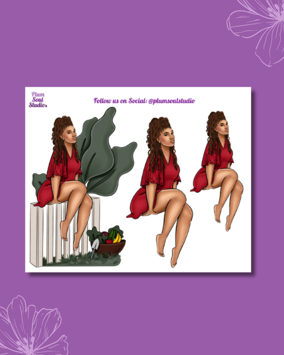 Down on the Farm Fence Sticker Sheet Mini
