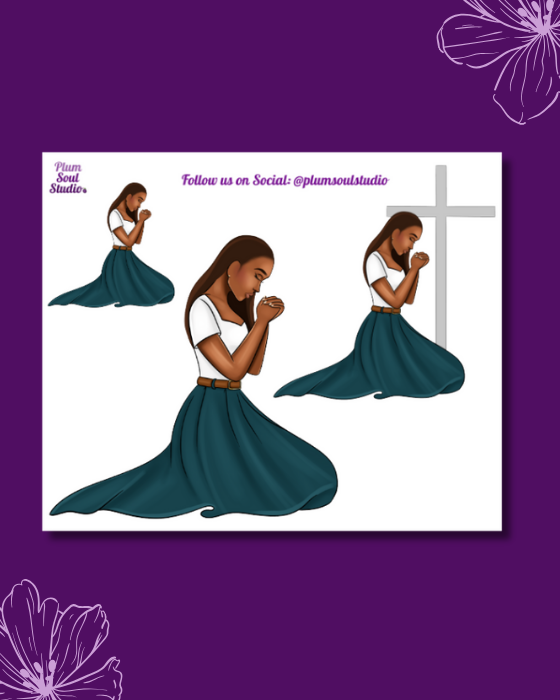 At the Cross Mini Sticker Sheet