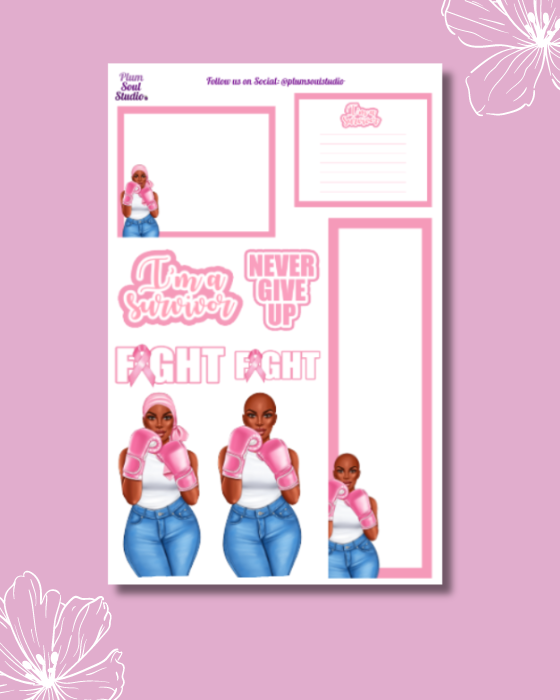 Tania Survivor Sticker Sheet