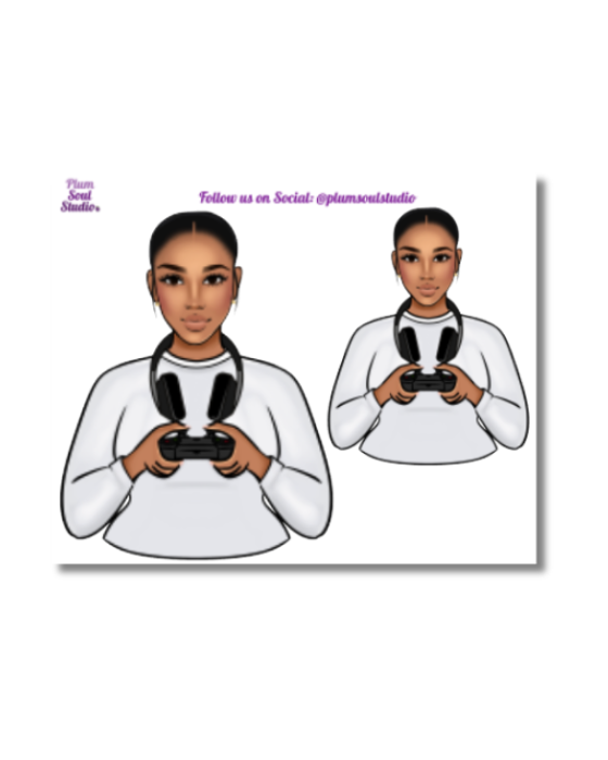 Hobby - Gamer Mini Sticker Sheet