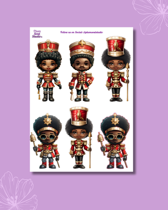 Nutcrackers with Soul Sticker Sheet