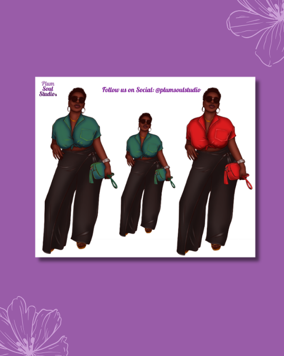 Cherie Mini Sticker Sheet