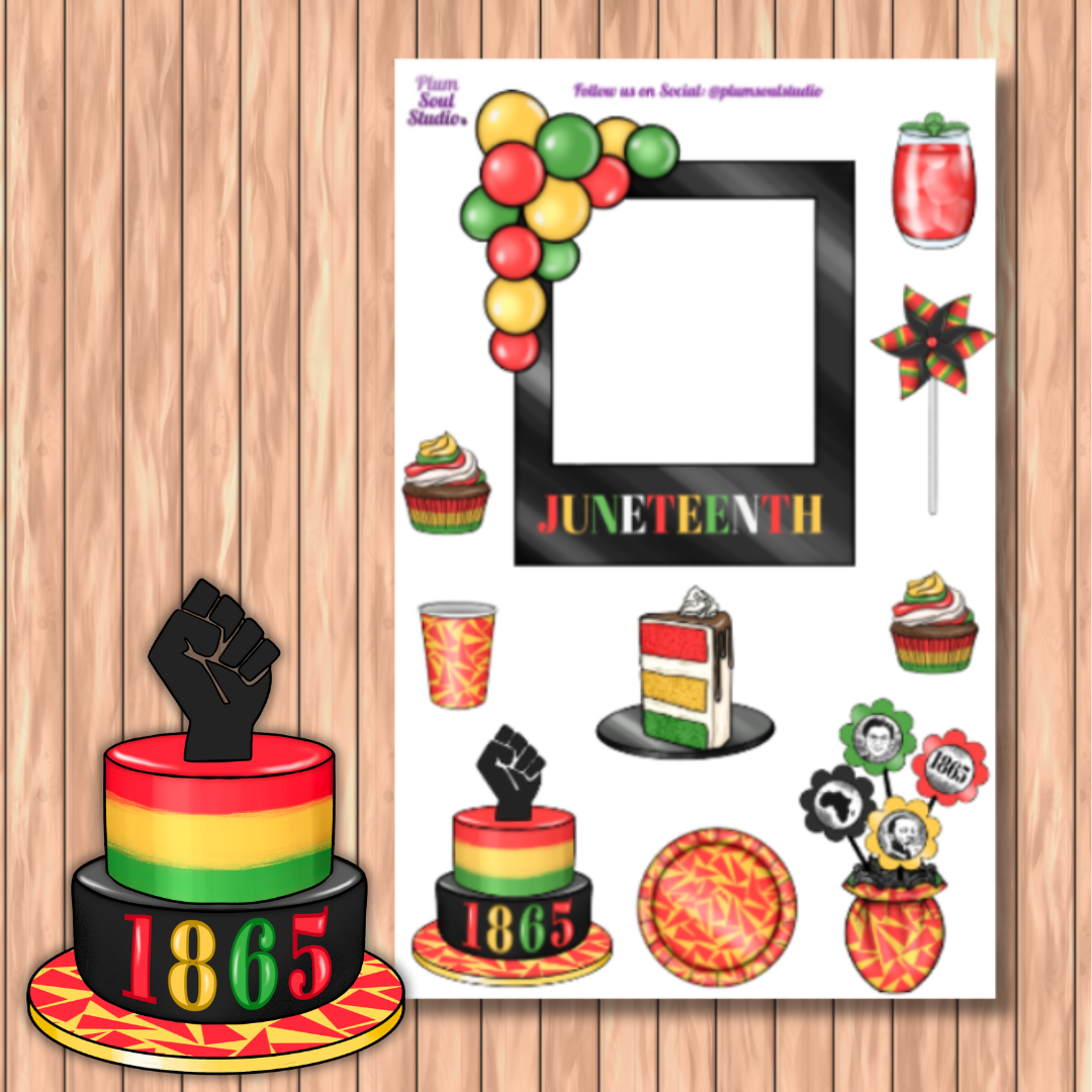 Juneteenth Celebration Sticker Sheet