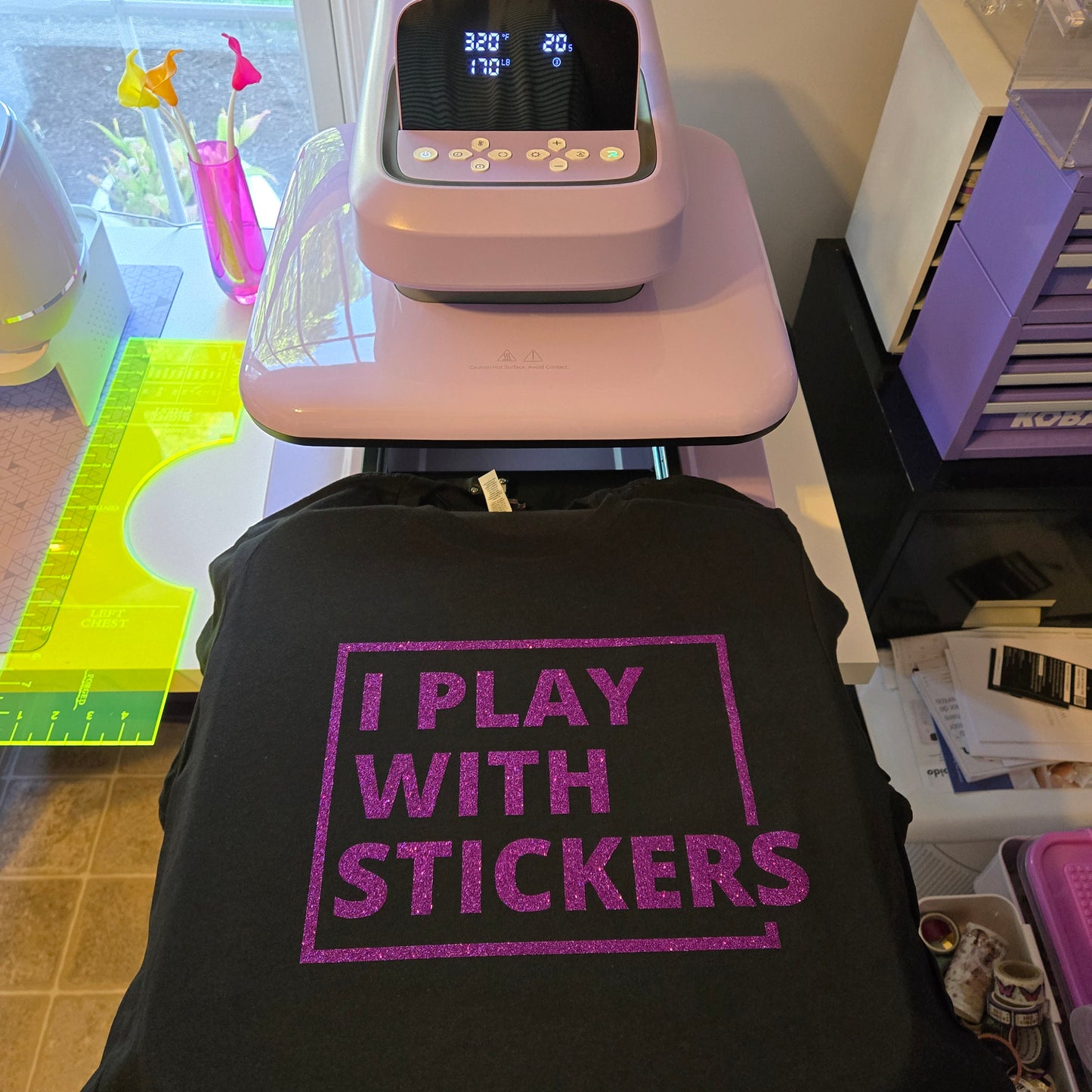 I Play With Stickers T-shirt