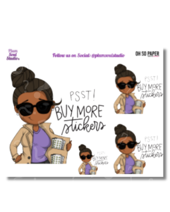 Oh So Paper Buy More Mini Stickers Stickers Sheet
