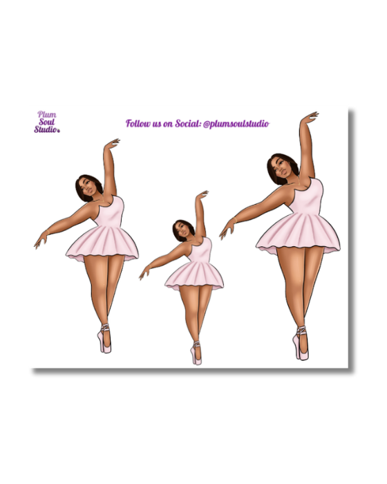 Keep Dancing Free Mini Sticker Sheet