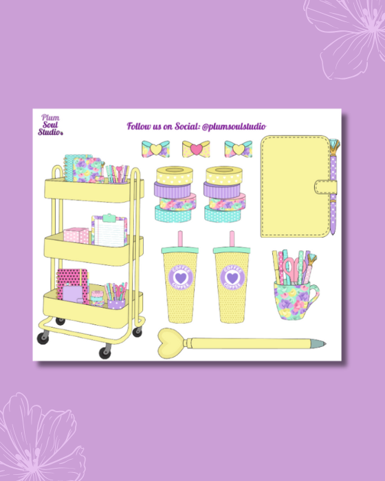 Planner Things Mini Sticker Sheet
