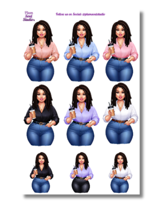 Audrey Sticker Sheet