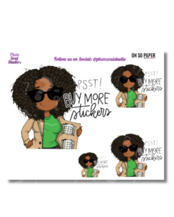 Oh So Paper Buy More Mini Stickers Stickers Sheet