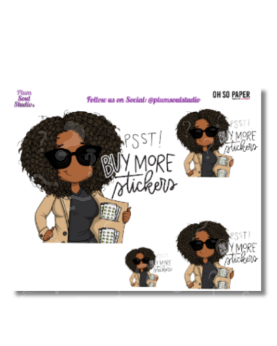 Oh So Paper Buy More Mini Stickers Stickers Sheet