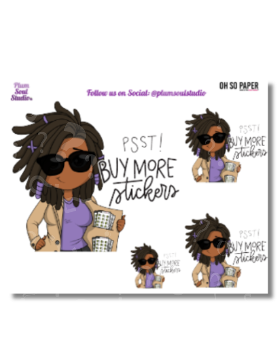 Oh So Paper Buy More Mini Stickers Stickers Sheet