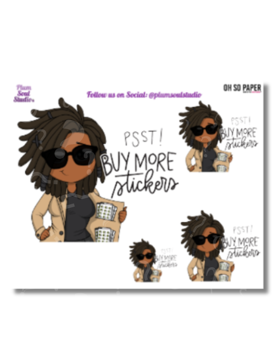 Oh So Paper Buy More Mini Stickers Stickers Sheet