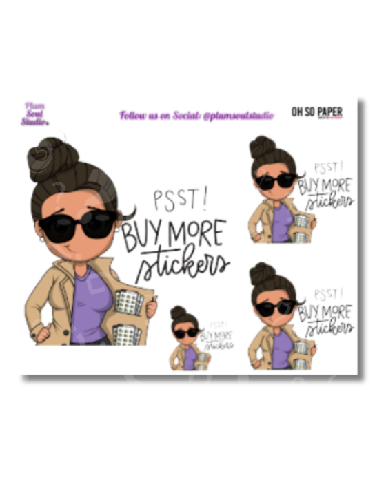 Oh So Paper Buy More Mini Stickers Stickers Sheet