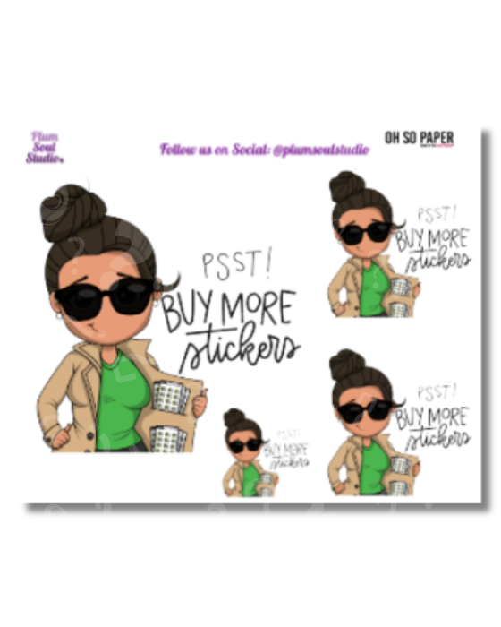 Oh So Paper Buy More Mini Stickers Stickers Sheet