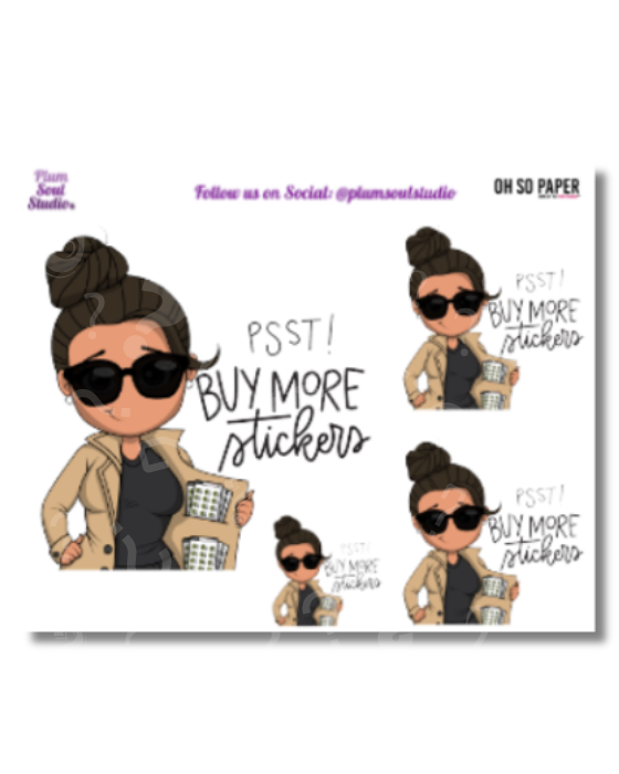 Oh So Paper Buy More Mini Stickers Stickers Sheet