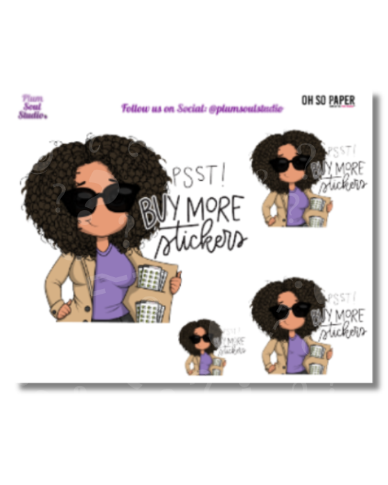 Oh So Paper Buy More Mini Stickers Stickers Sheet