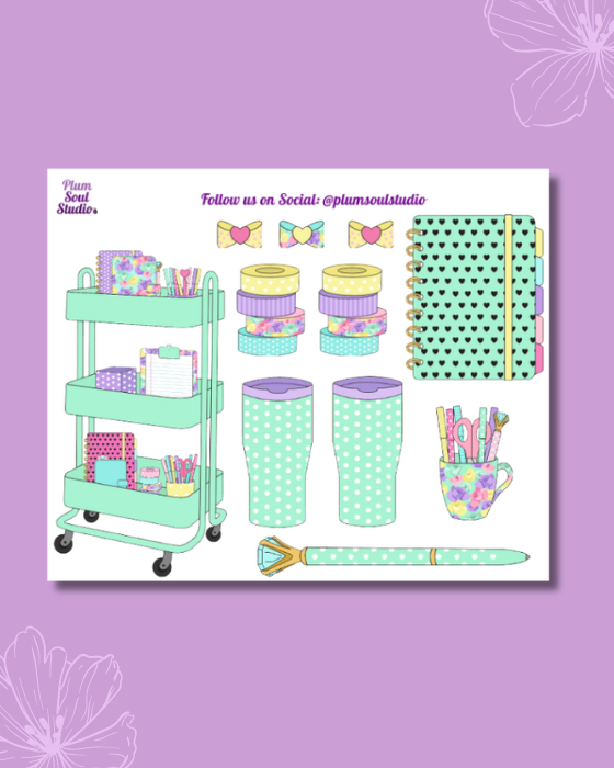 Planner Things Mini Sticker Sheet