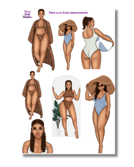 Cocoa on the Beach Sticker Sheet