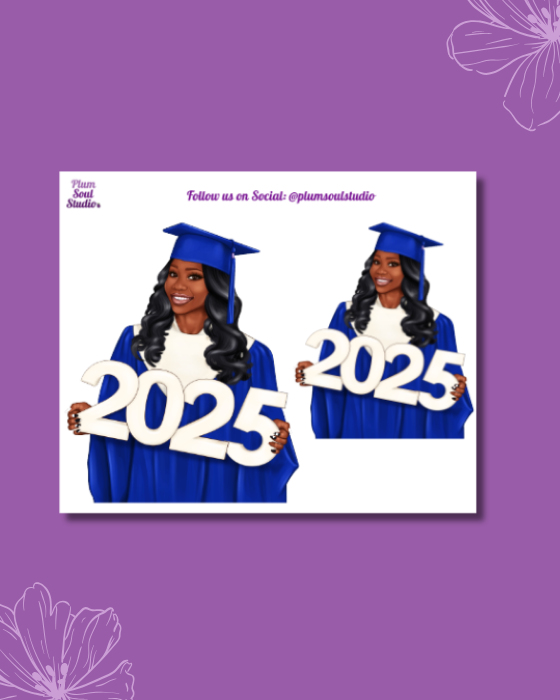 2025 Graduation Mini Sticker Sheet