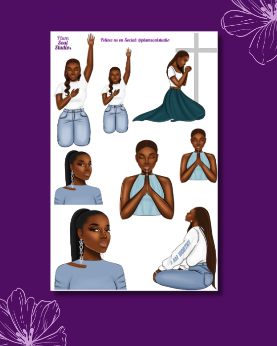 Worthy Assorted Sticker Sheet