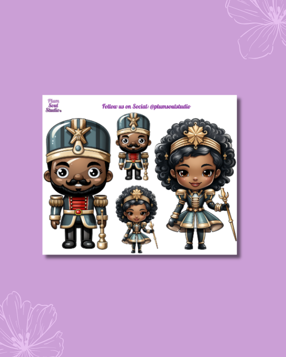 Royal Nutcrackers Mini Sticker Sheet