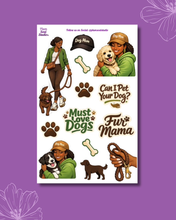 Fur Mama Sticker Sheet