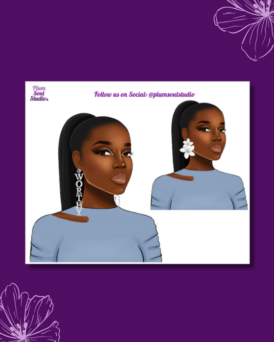 Sabrina Worthy Mini Sticker Sheet
