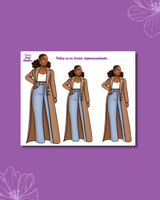 Linda Mini Sticker Sheet