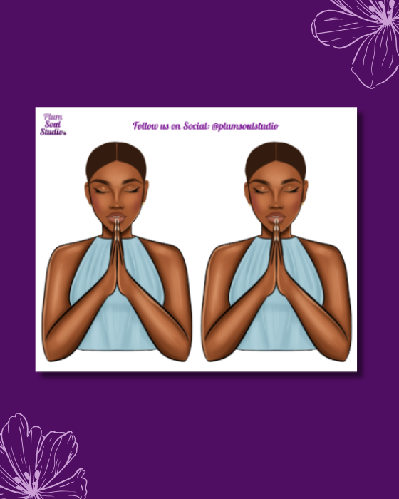 Perfect Posture Mini Sticker Sheet