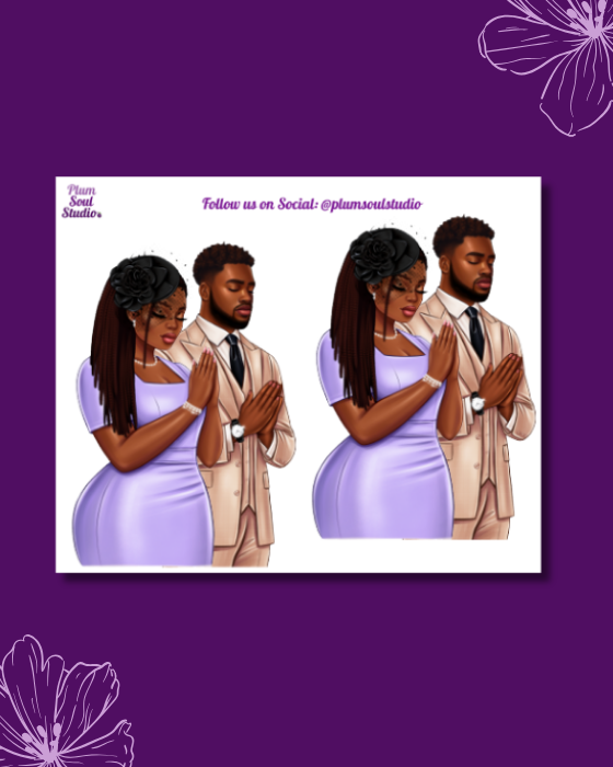 On One Accord Mini Sticker Sheet