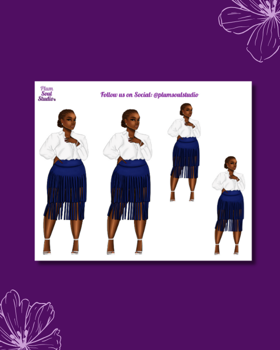 Myra Mini Sticker Sheet
