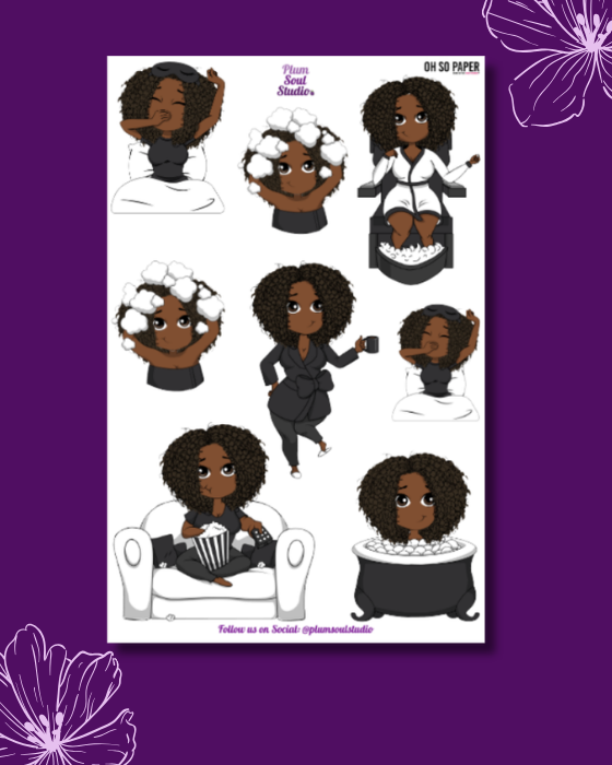 Oh So Paper All About Me Sticker Sheet