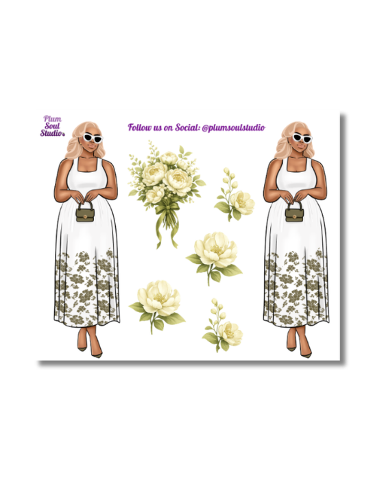 Spring Living Mini Sticker Sheet