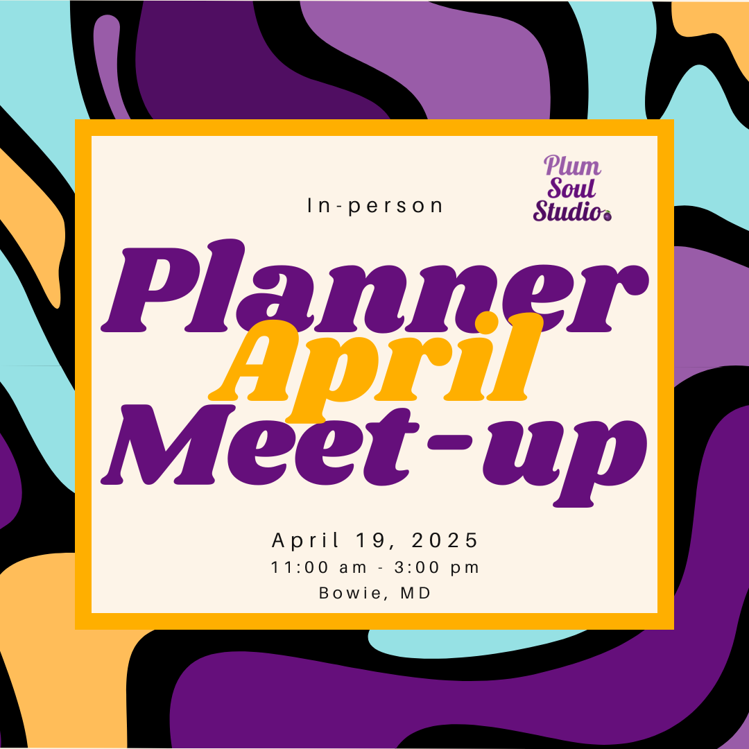 April 2025 In-person Planner Meet-up