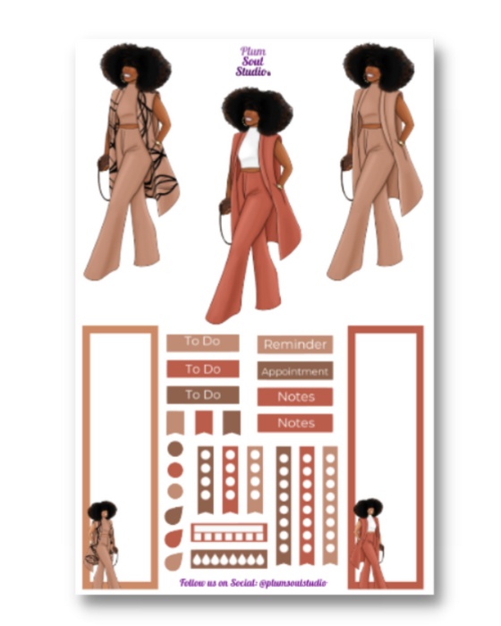 Brittany Fall Sticker Sheet