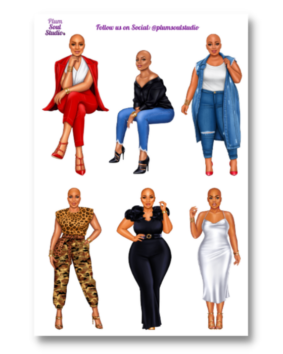 Glorious Crowns Sticker Sheet