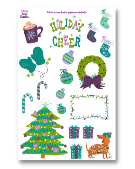 Holiday Cheer Sticker Sheet