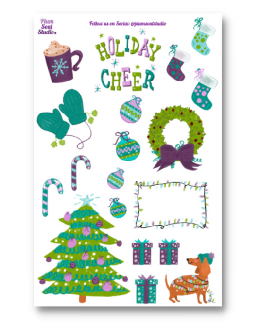 Holiday Cheer Sticker Sheet