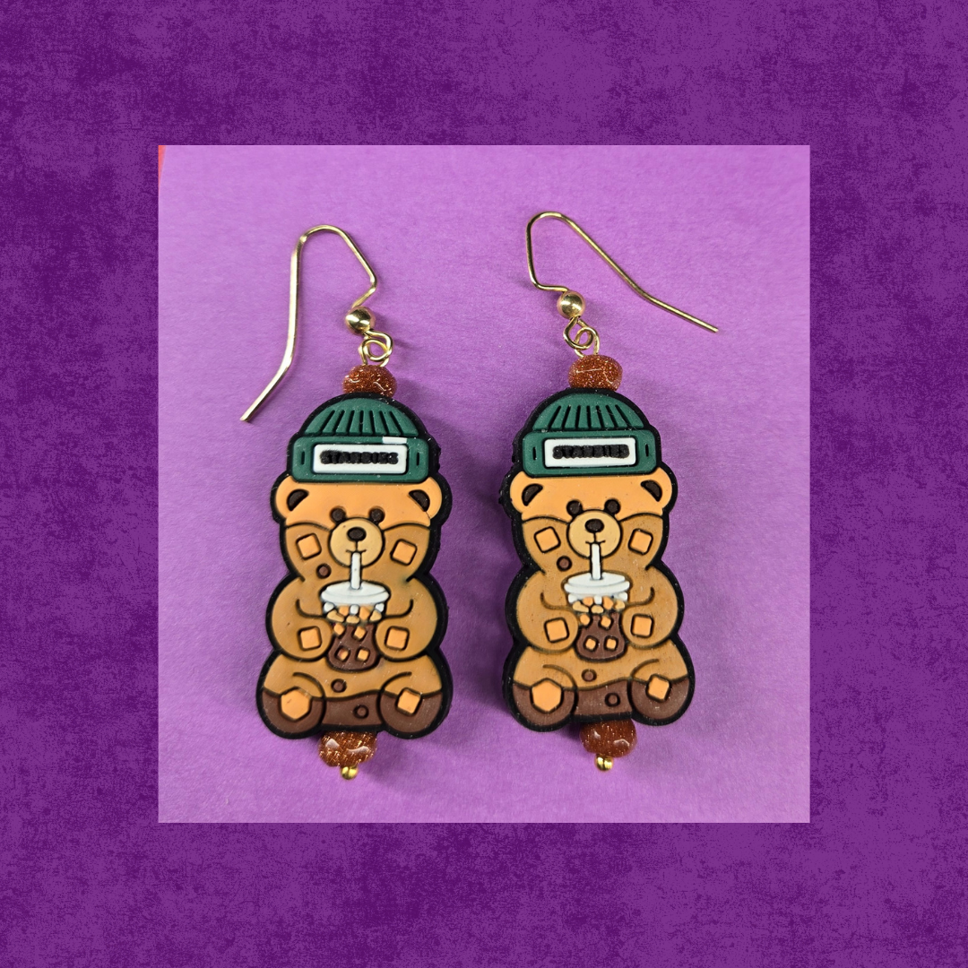 Bear Earrings