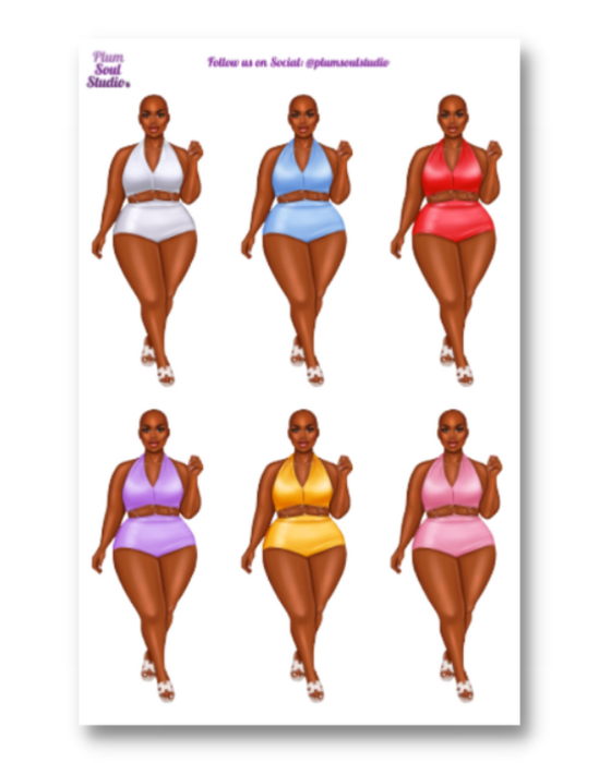 Lanelle Bathing Suit Plus