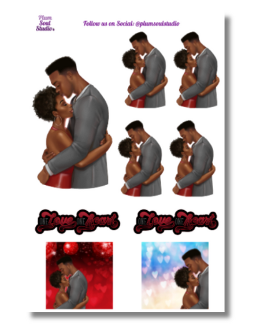 Antione and Denise Sticker Sheets