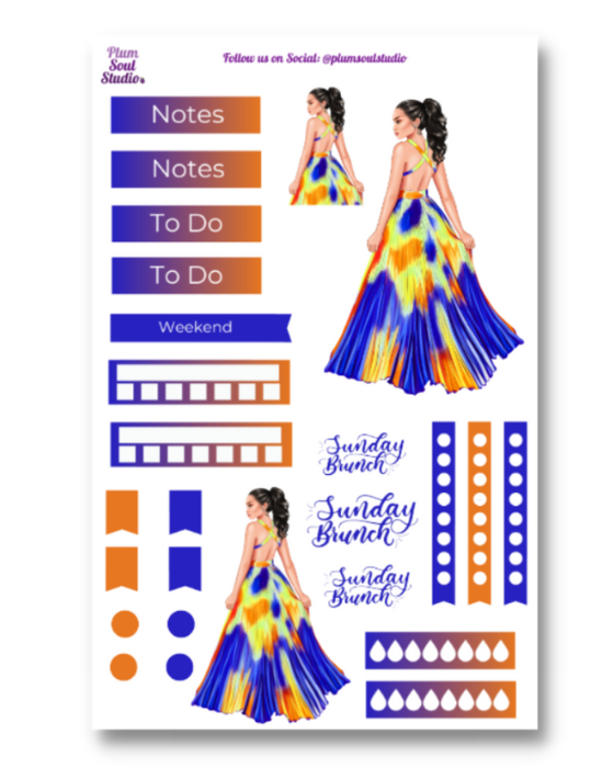 Sunday Brunch Sticker Sheet