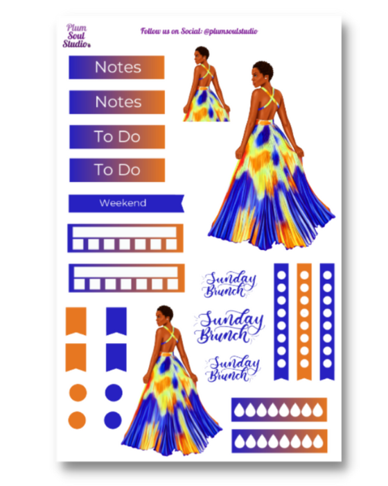 Sunday Brunch Sticker Sheet