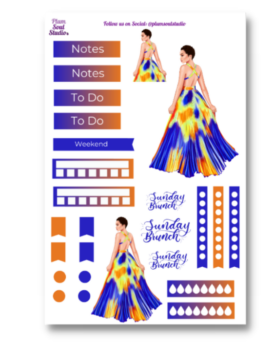 Sunday Brunch Sticker Sheet