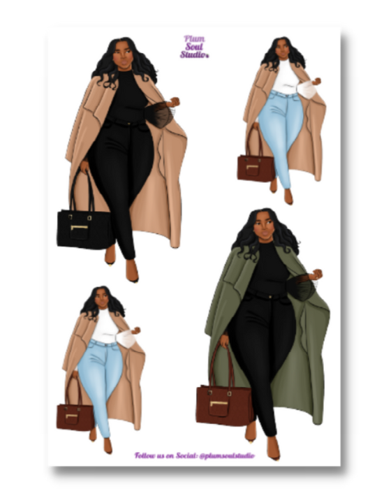 TaHesha Fall Sticker Sheet