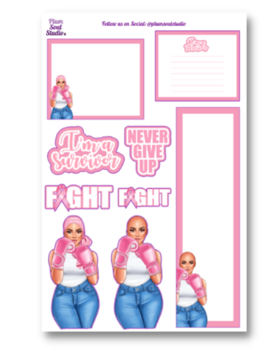 Tania Survivor Sticker Sheet