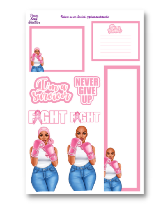 Tania Survivor Sticker Sheet