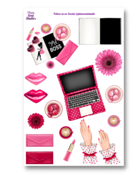 Valentine Planning Sticker Sheet