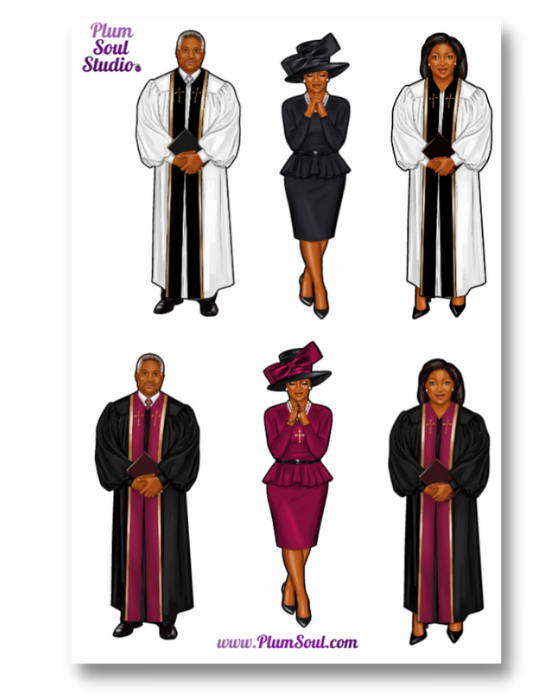 Church Life Sticker Sheet